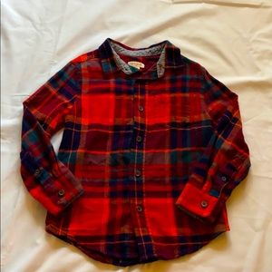 Cat and Jack longsleeve button down shirt